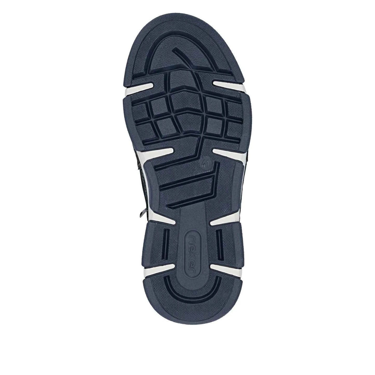 Rieker Men's Casual Lace-up Shoe - Blue | 15900-14