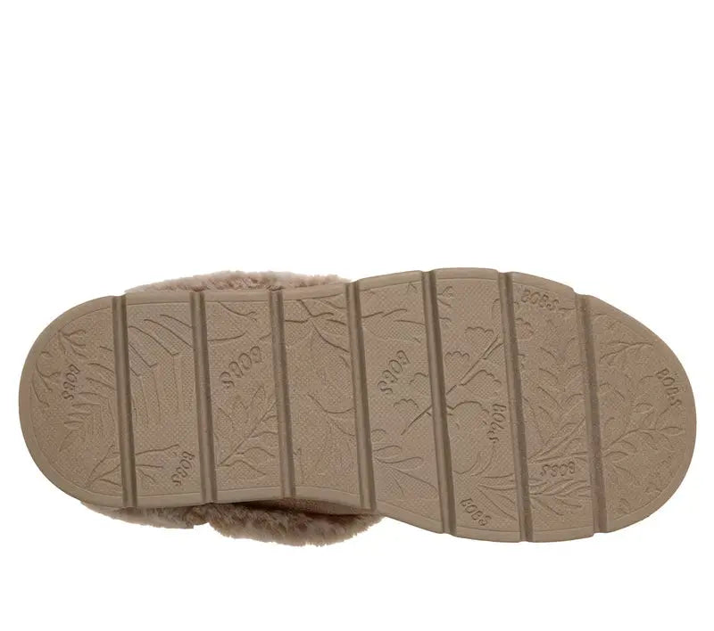 Skechers clog/mule style slipper: 114762/TPE - Taupe - BOBS Keepsakes Lite- Cozy Blend