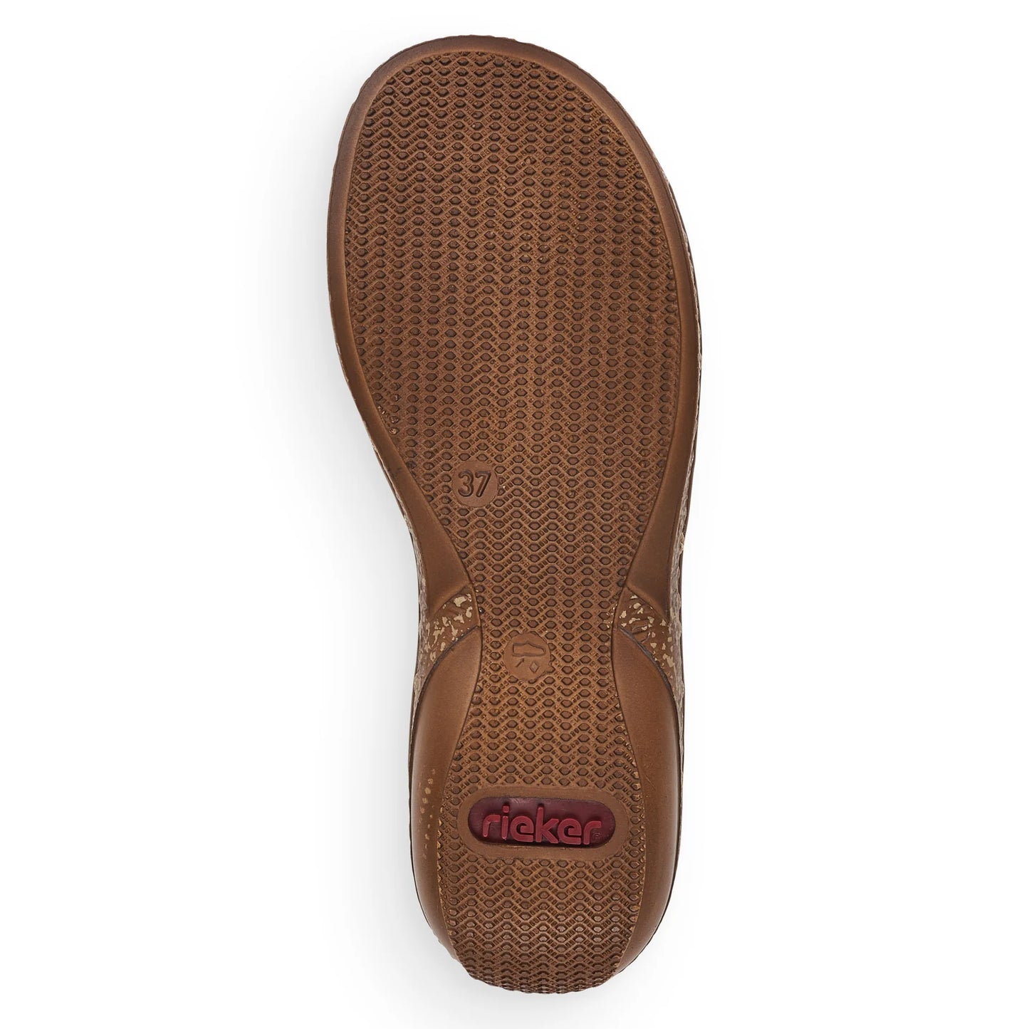 Rieker 62850 – Women's Antistress Elasticated Sandal – Metallic – 62850-90