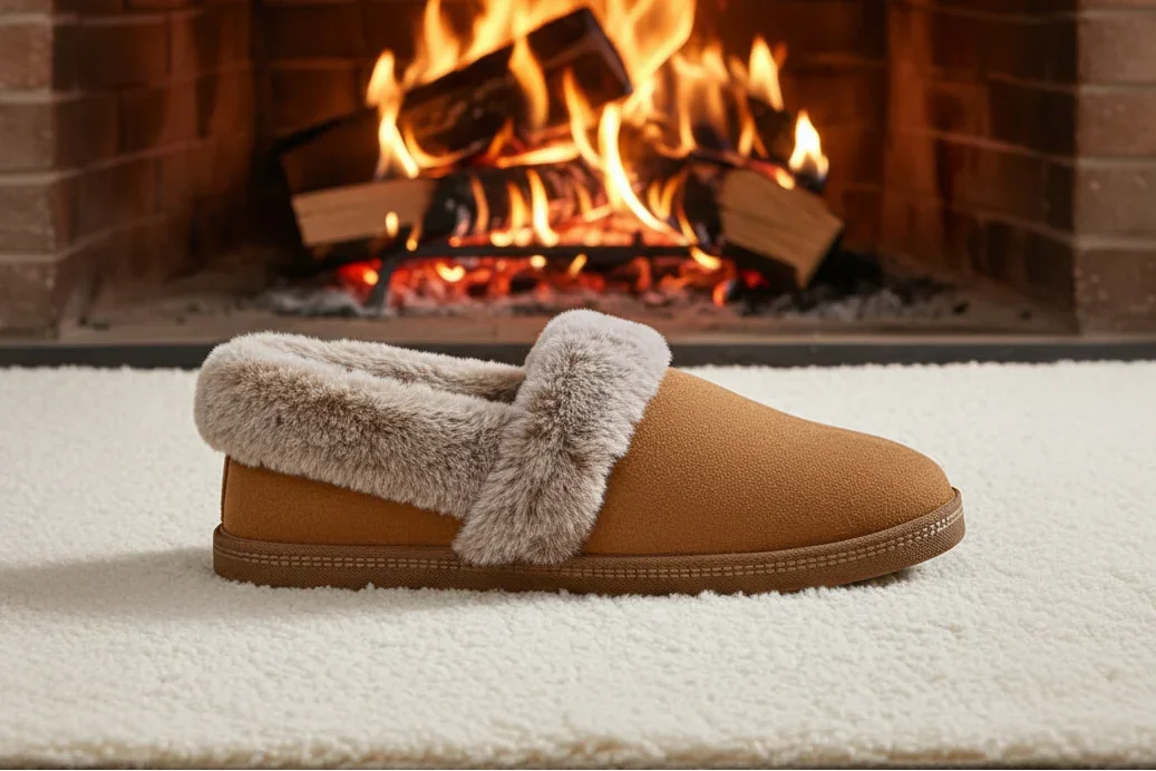 Skechers casual comfort slipper: 32777/CSNT - Chestnut - Cozy Campfire - Team Toasty
