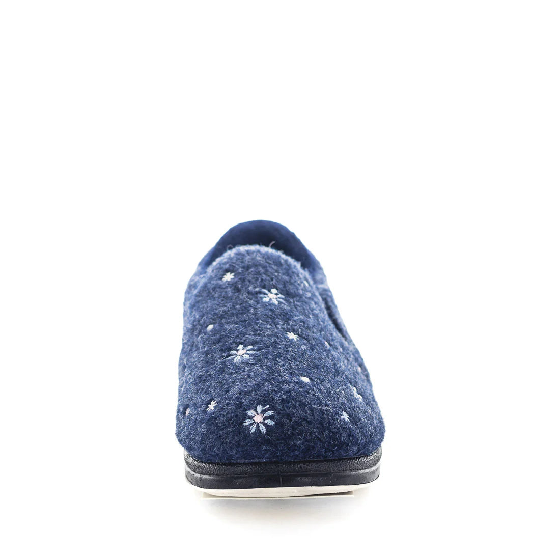 Panda Eleanor STEPPINS – Women's Hands-Free Slippers – Navy Flower *COMING SOON DUE MID SEPTEMBER*
