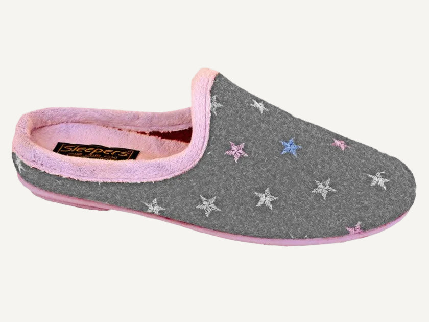 Sleepers LS179F - Grey/Pink - ELLIE