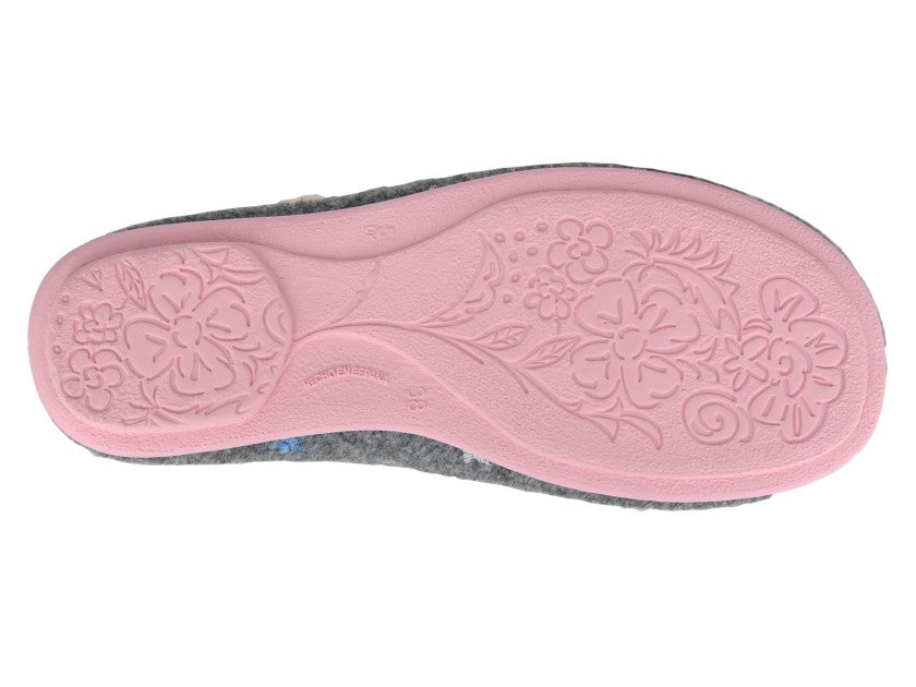 Sleepers Sara – Women's Slipper – Grey – LS193F