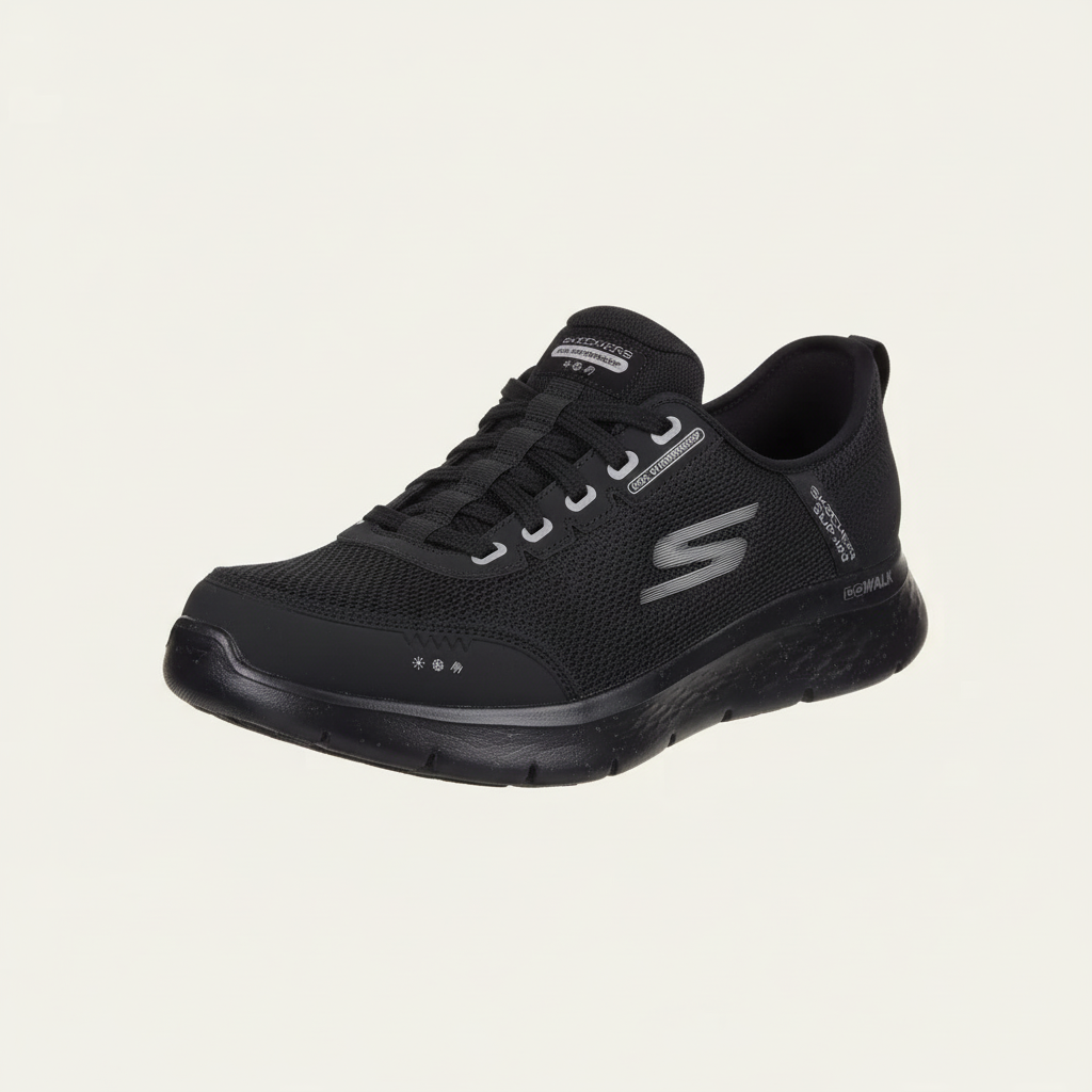 Skechers Slip-ins 100% Waterproof: GO WALK Flex - Black - 216330 BBK