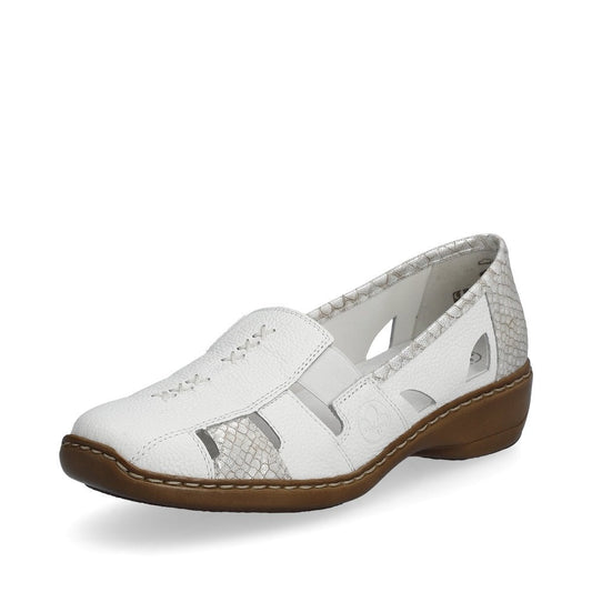 Rieker 41385-80 White Combi
