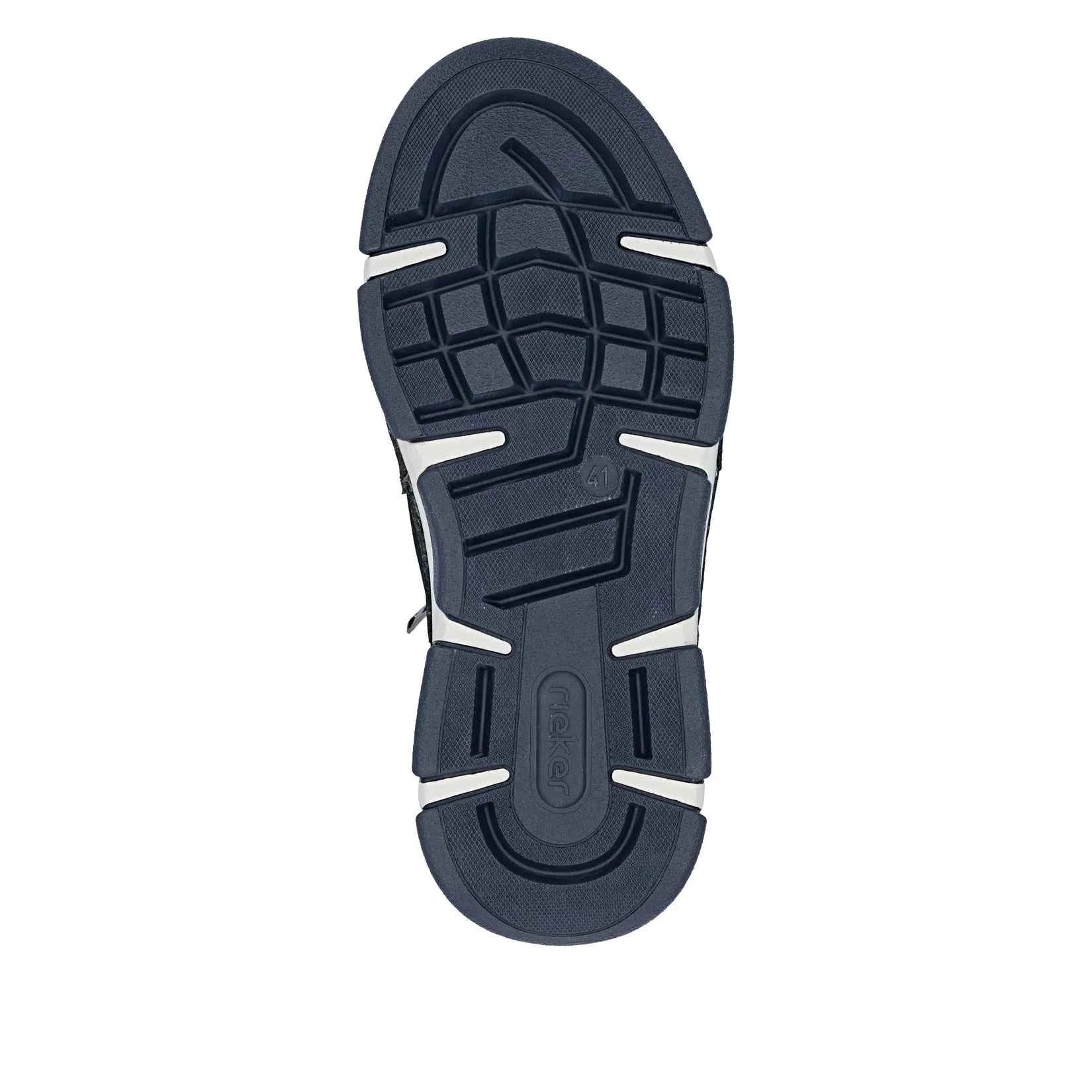 Rieker Men's Casual Lace-up Shoe - Blue | 15900-14