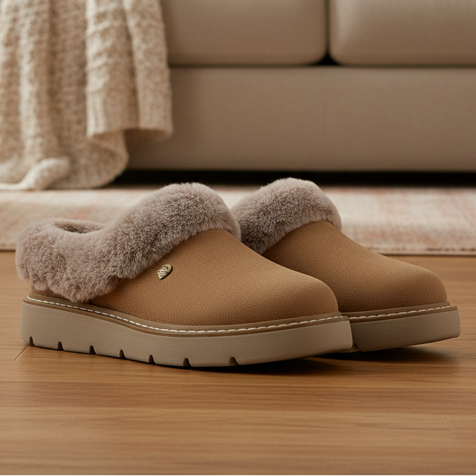 Skechers BOBS Keepsakes Lite: Cozy Blend – 114762 CSNT – Women's Clog Slippers – Chestnut