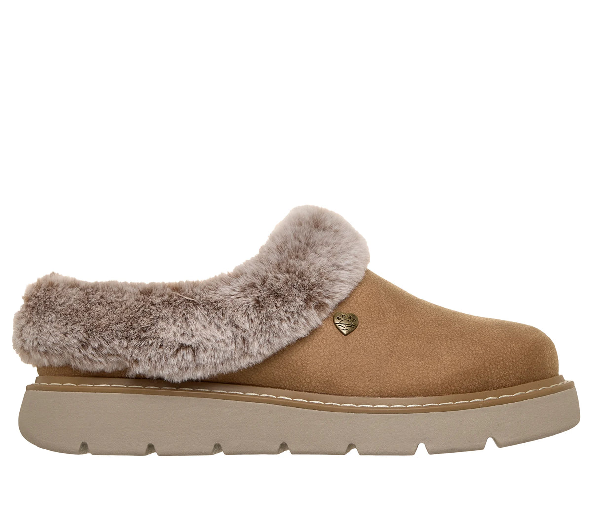 Skechers BOBS Keepsakes Lite: Cozy Blend – 114762 CSNT – Women's Clog Slippers – Chestnut
