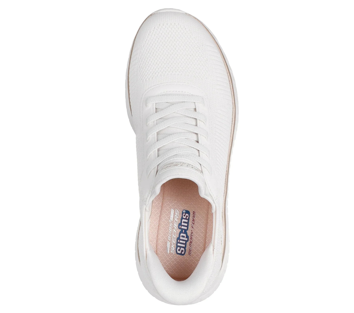 Skechers Slip-ins: BOBS Sport Squad Chaos - White Gold - 117497 WTGD.