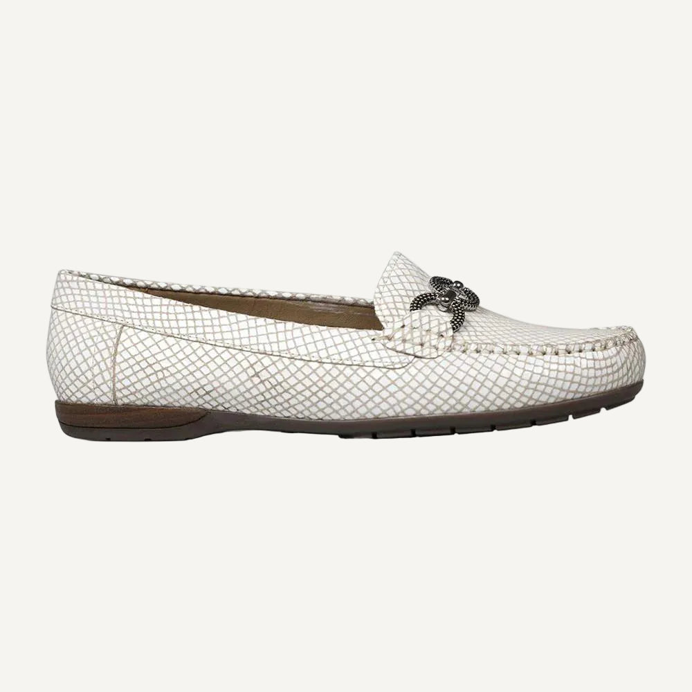 Van-Dal Bliss II - White Python Print