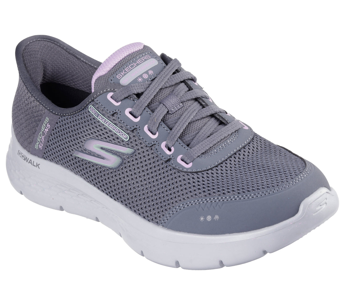 Skechers 124846/CCLV - Charcoal/Lavender
