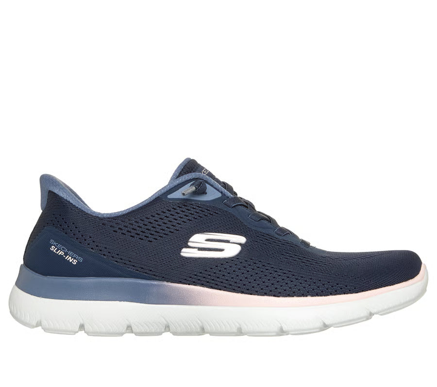 Skechers Hands Free Slip-ins Summits Sweet Skies – Women's Trainers – Navy – 150341 NVY