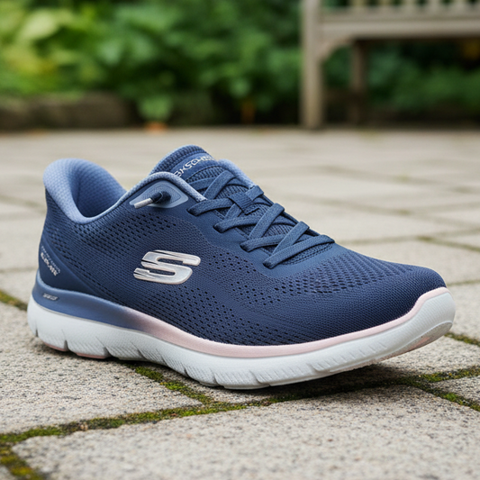 Skechers Hands Free Slip-ins Summits Sweet Skies – Women's Trainers – Navy – 150341 NVY