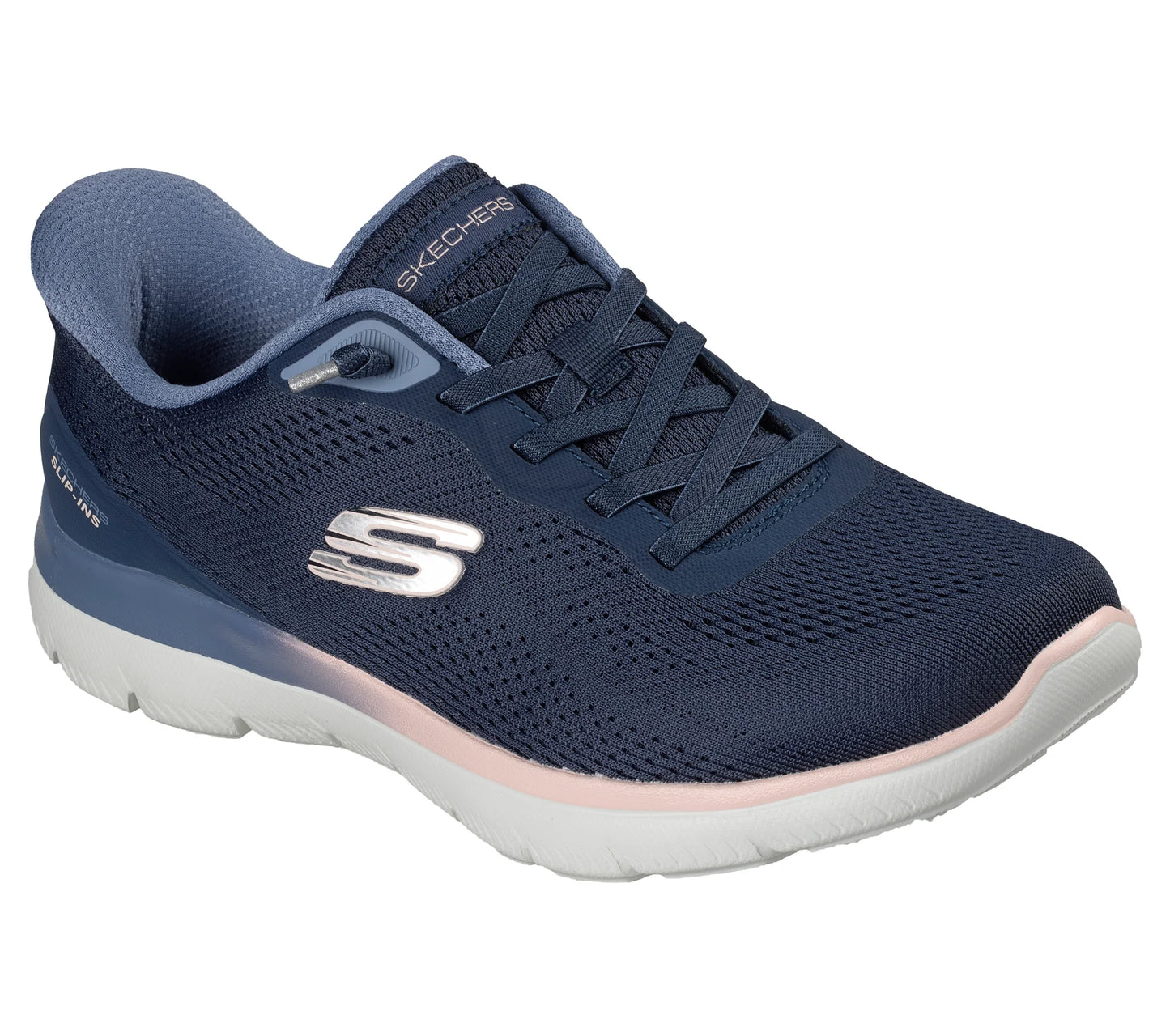 Skechers Hands Free Slip-ins Summits Sweet Skies – Women's Trainers – Navy – 150341 NVY