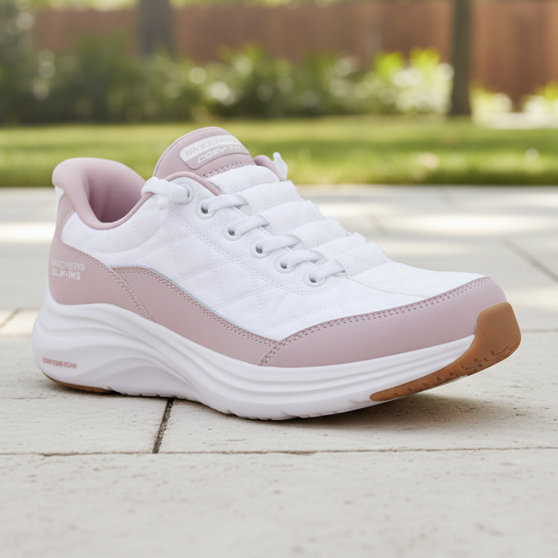 Skechers Slip-ins Contour Foam Cozy Fit – Women's Trainer – Lavender – 150404 LAV