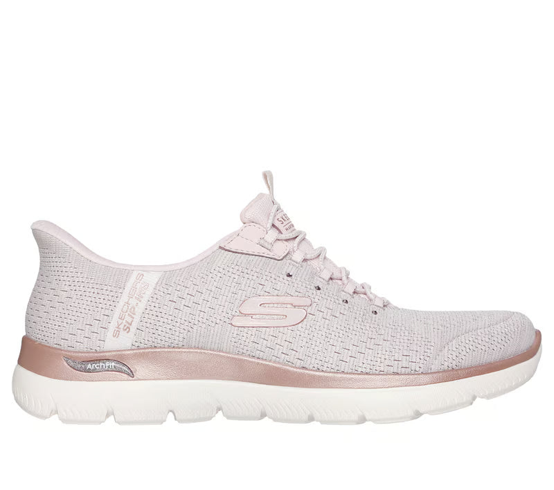 Skechers Slip-ins Martha Stewart : Arch Fit Summits - Soft Shimmer - Light Pink - 150641 LTPK - 2
