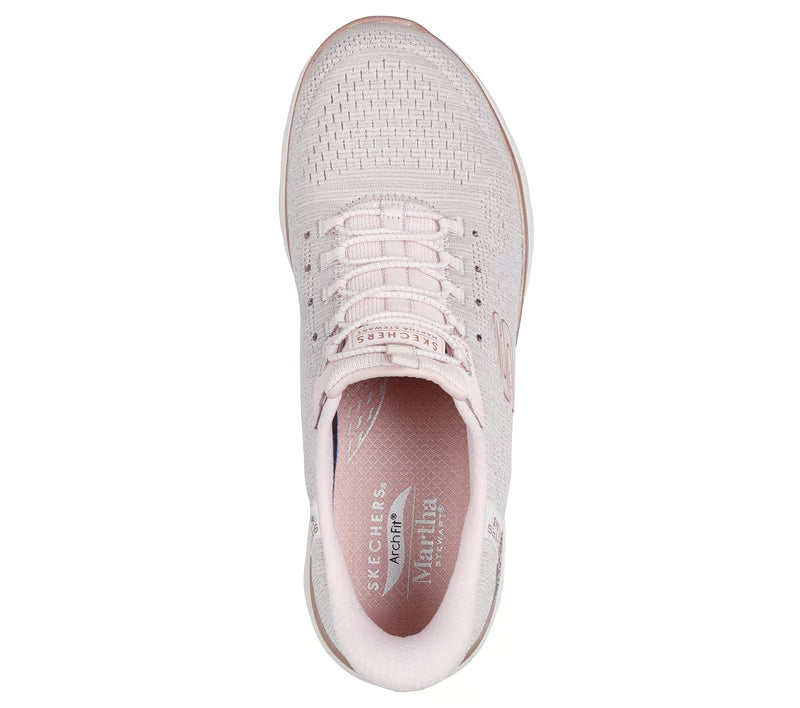 Skechers Slip-ins Martha Stewart : Arch Fit Summits - Soft Shimmer - Light Pink - 150641 LTPK - 3