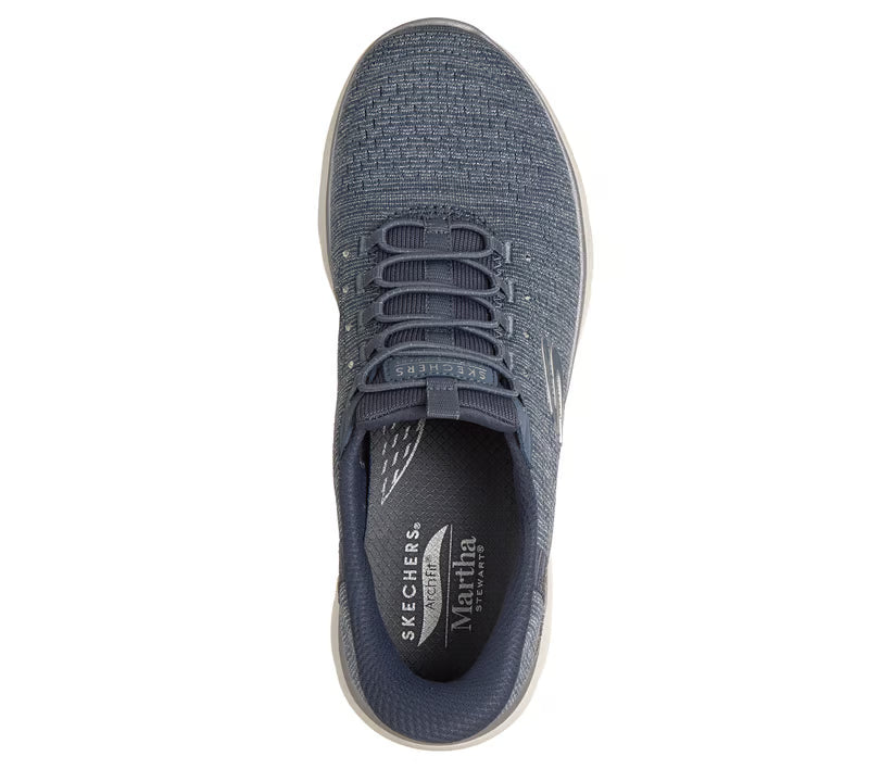 Skechers Slip-ins Martha Stewart : Arch Fit Summits - Soft Shimmer - Slate - 150641 SLT.