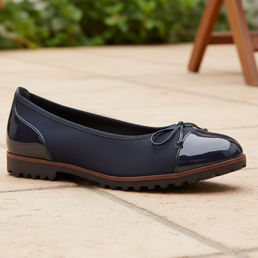 Gabor Temptation – Women's Ballerina Pump – Navy – 3007.01.006