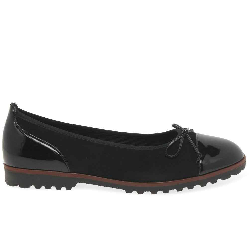 Gabor Temptation – Women's Ballerina Pump – 3007.01.007 – Black