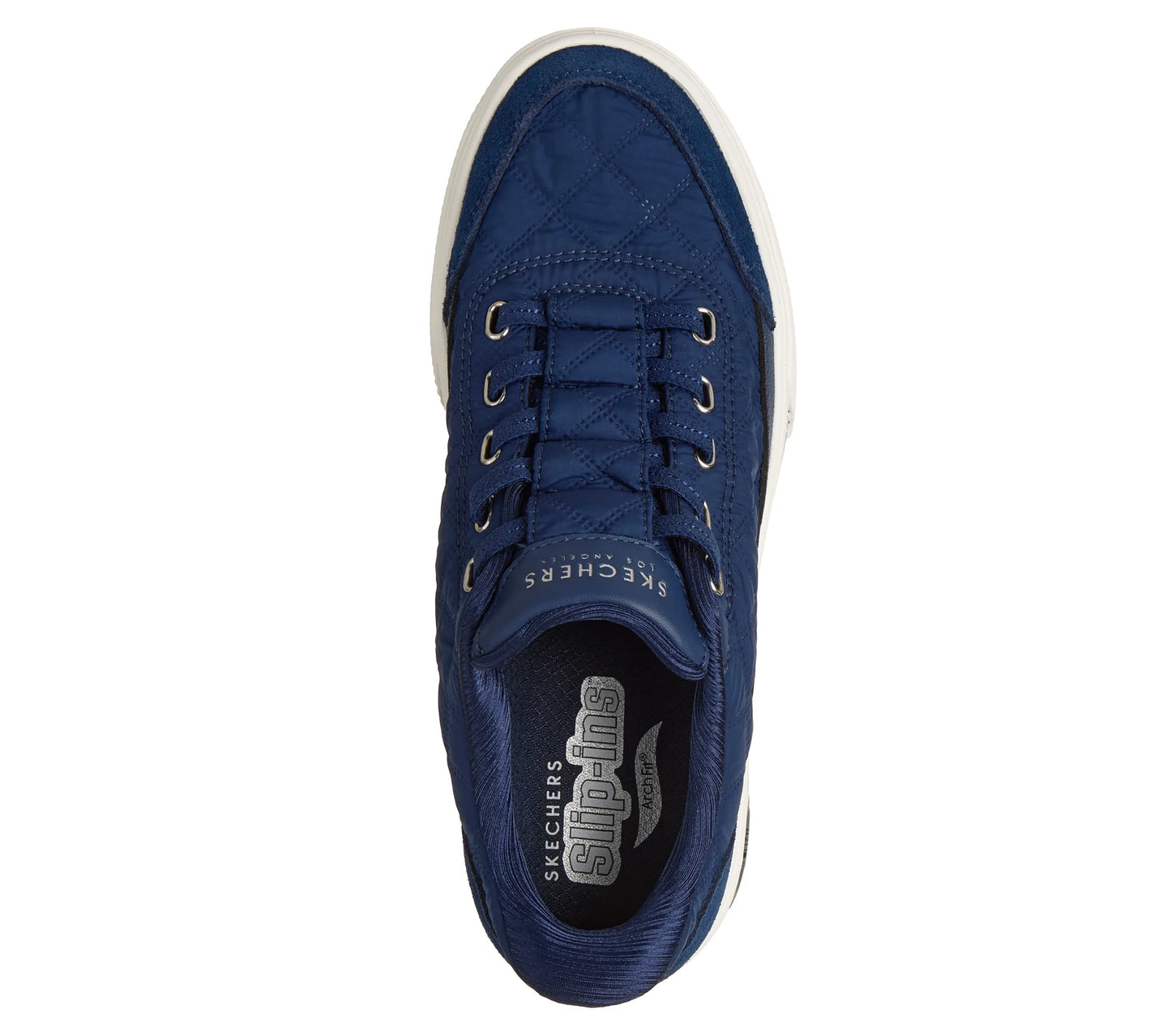 Skechers Arch Fit Arcade Cuddle Steps Hands Free Slip-ins – Navy – 177209 NVY