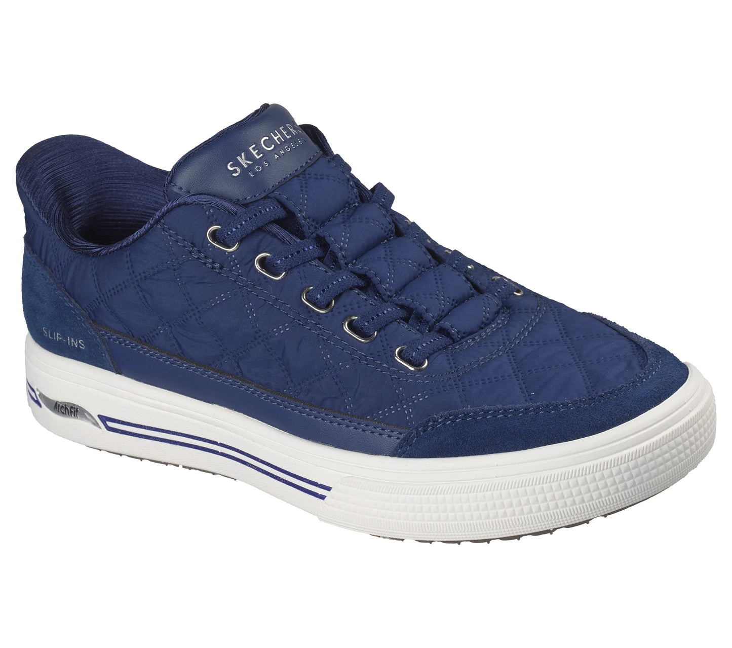 Skechers Arch Fit Arcade Cuddle Steps Hands Free Slip-ins – Navy – 177209 NVY
