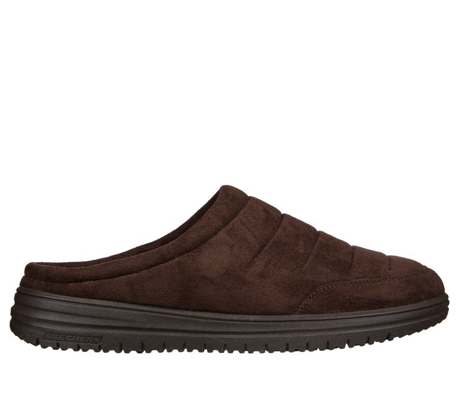 Skechers Relaxed Fit Slipper – Men's Slipper – Chocolate – 204636 CHOC