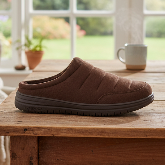 Skechers Relaxed Fit Slipper – Men's Slipper – Chocolate – 204636 CHOC