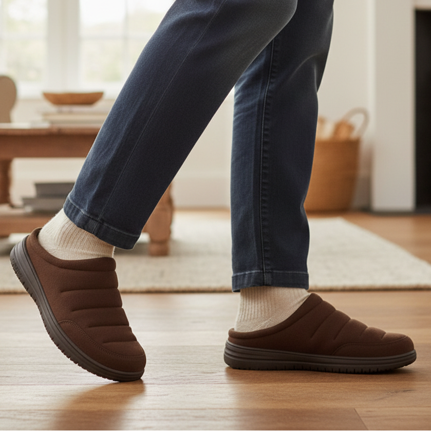Skechers Relaxed Fit Slipper – Men's Slipper – Chocolate – 204636 CHOC
