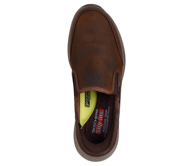 Skechers Slip-ins Relaxed Fit: Slade Cooper – Brown – 205237 CDB