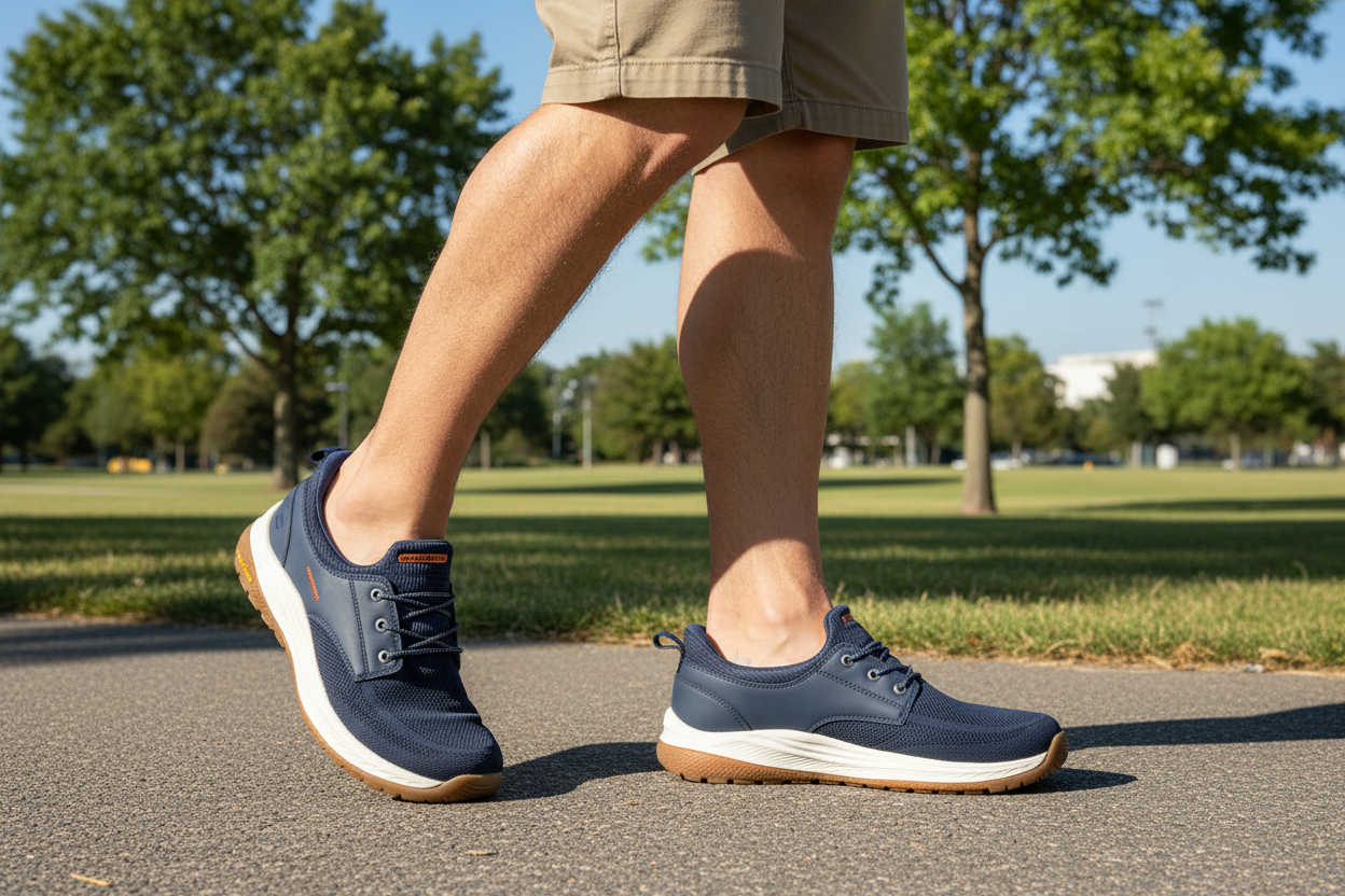 Skechers Slip-ins Relaxed Fit Meroe Alden – Navy – 205467 NVY