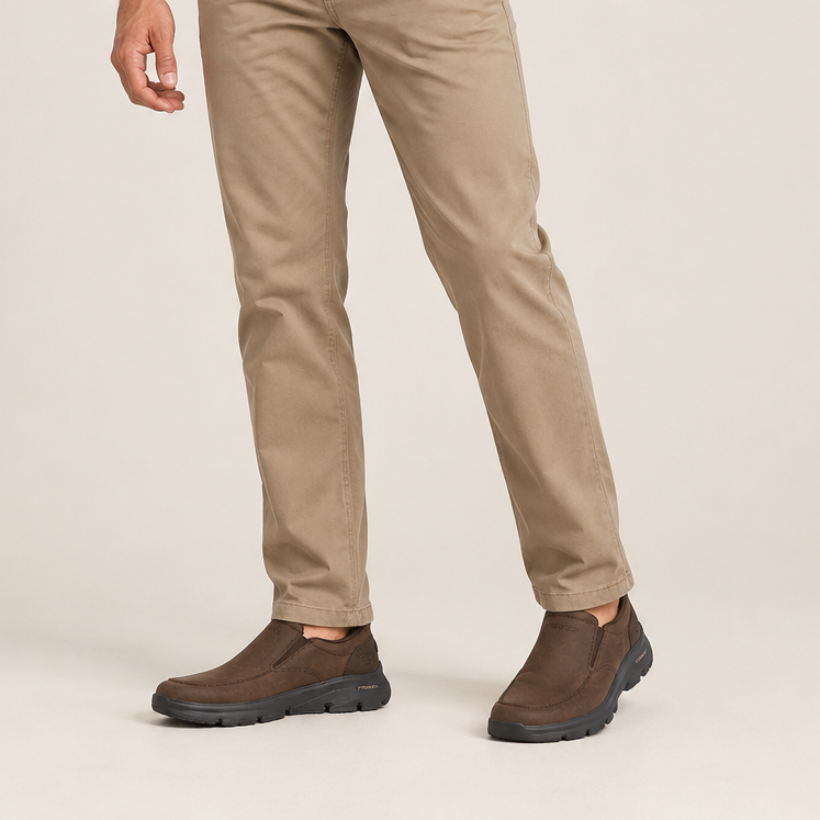 Skechers Slip-ins: Arch Fit Garza Umar – 205518 COC – Men's Slip-On Shoe – Cocoa