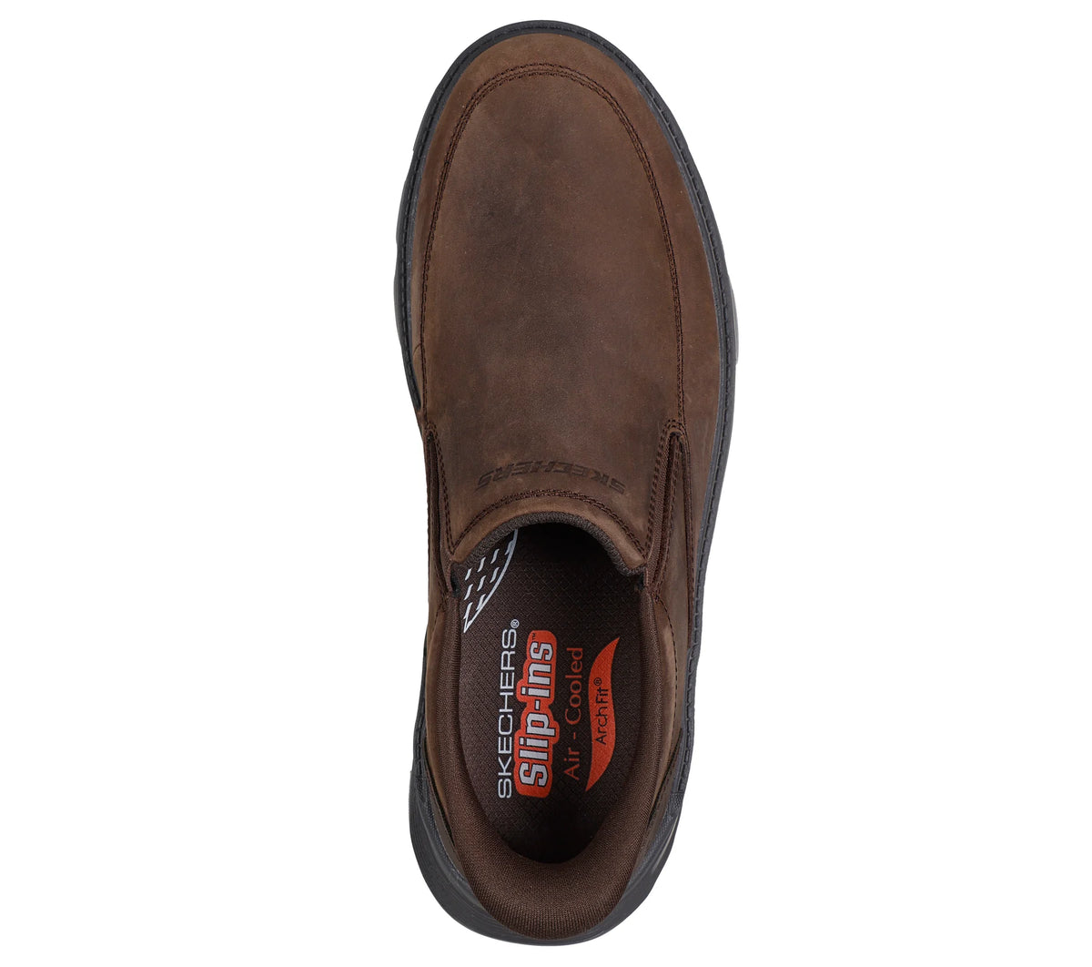 Skechers Slip-ins: Arch Fit Garza Umar – 205518 COC – Men's Slip-On Shoe – Cocoa