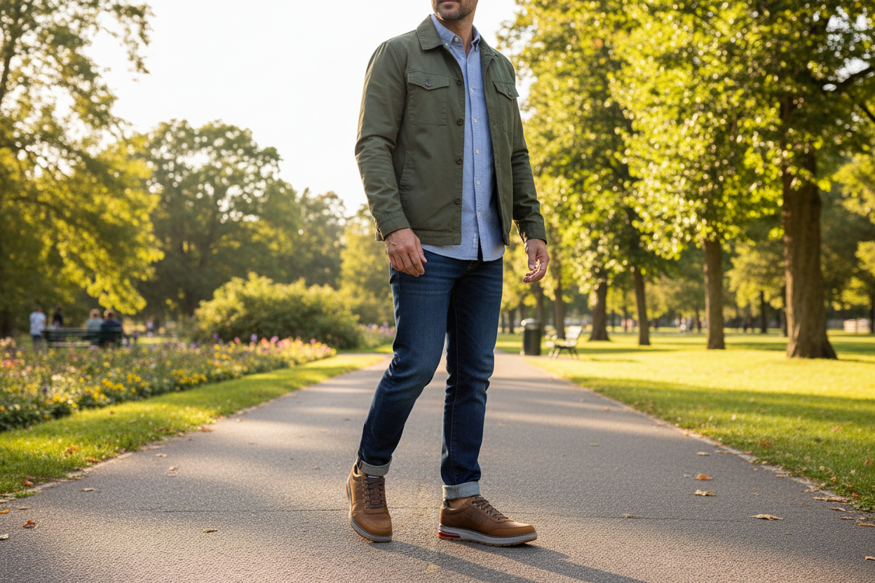 Skechers Evenston Fanton – Dark Brown – 210142 CDB