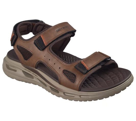 Skechers Relaxed Fit: Orvan – Gamble – Brown – 211371 BRN