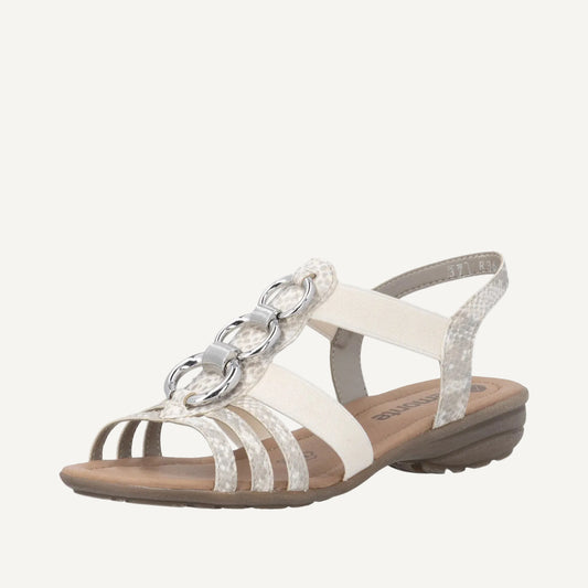 Remonte Women's Sandal - Metallic - R3605-90.