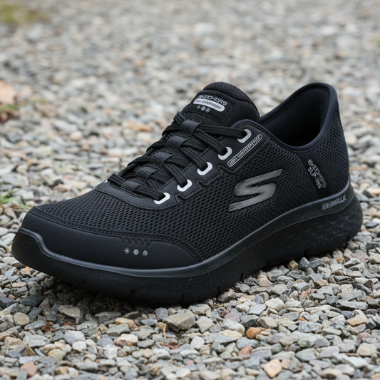 Skechers Slip-ins GO WALK Flex Waterproof – Men's Trainer – Black – 216330 BBK