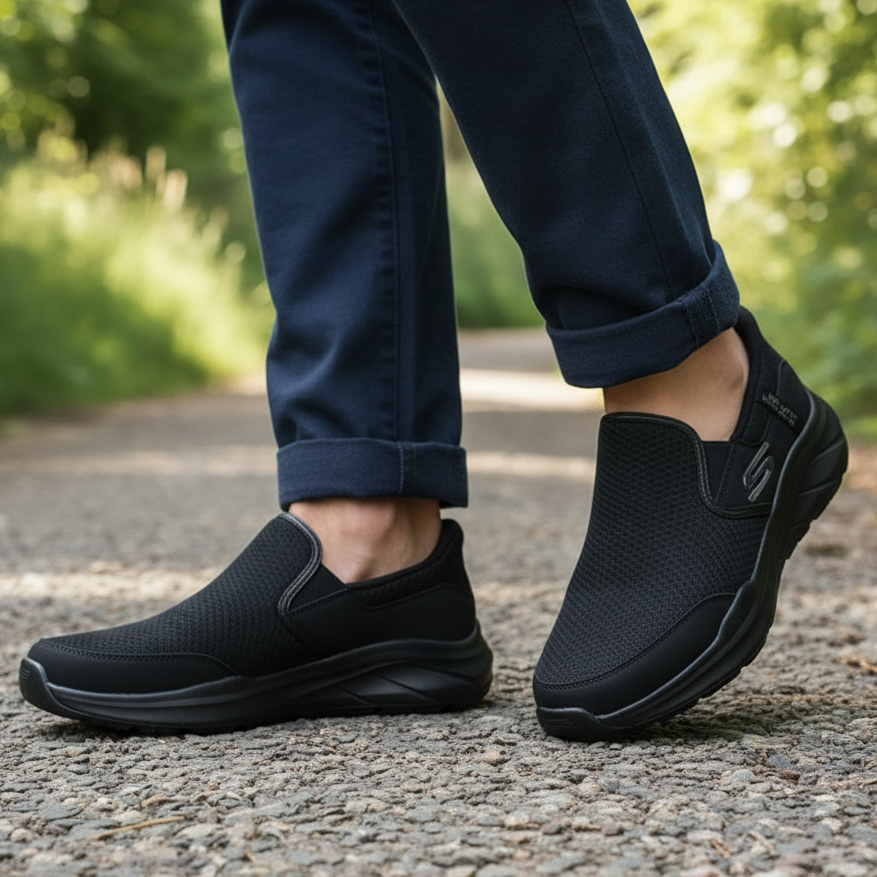 Skechers Slip-ins Relaxed Fit – Men's Trainer – Black – 233103 BBK