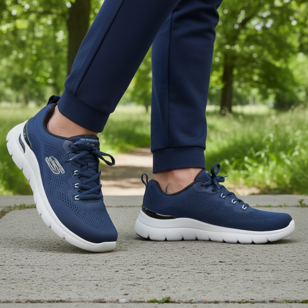 Skechers Arch Fit Summits Kravel – Men's Trainers – Navy – 233178 NVY