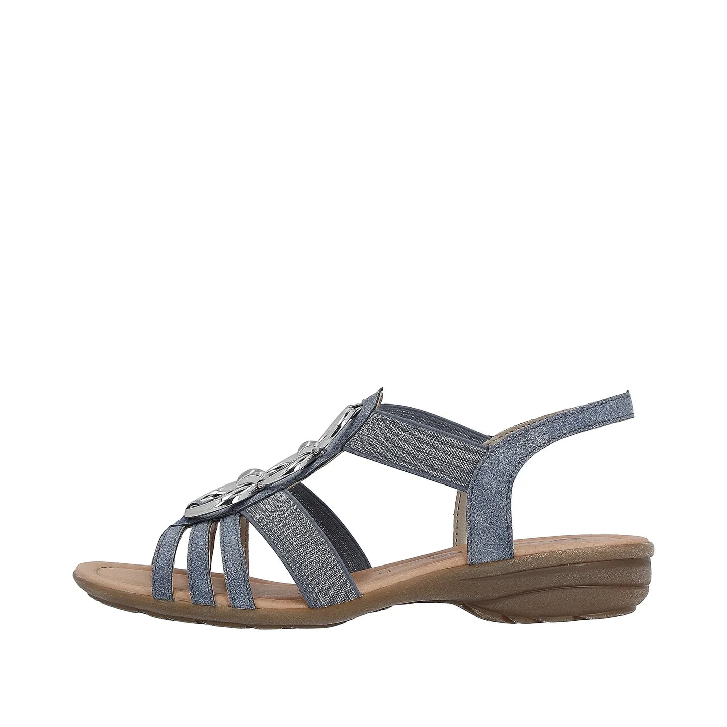 Remonte Women's Sandal - Blue - R3605-12.