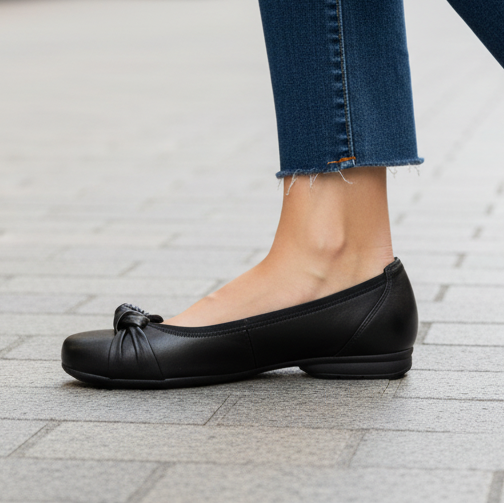 Gabor Ashlene – Women's Ballerina Pump – Black – 3031.01.001