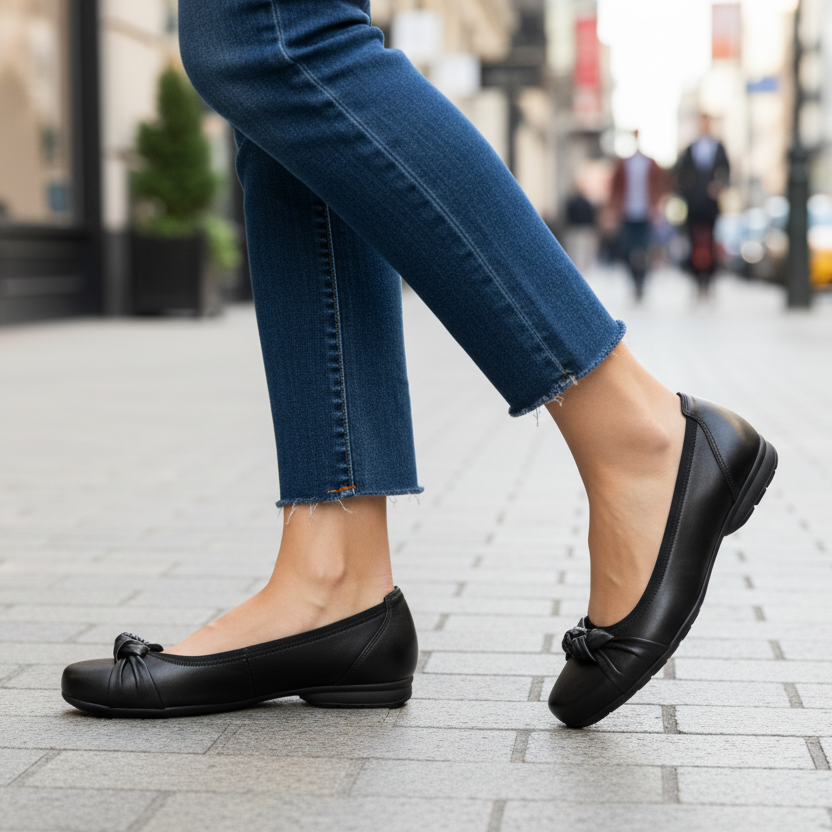 Gabor Ashlene – Women's Ballerina Pump – Black – 3031.01.001