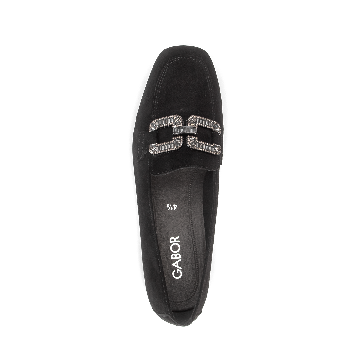 Gabor Gift – Women's Loafer – Black Suede – 4002.02.001