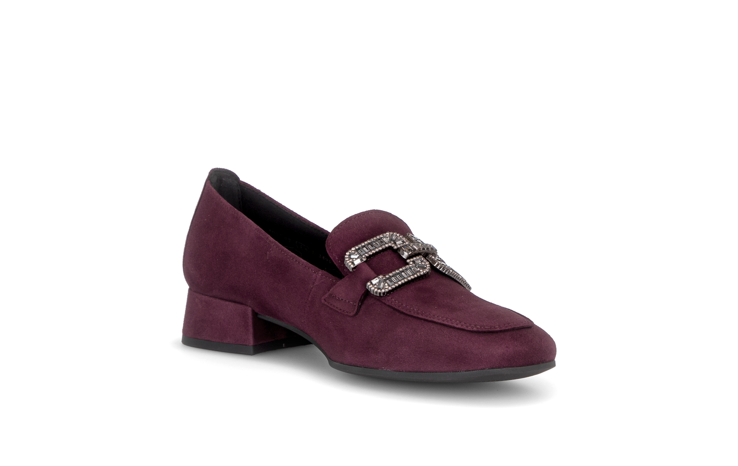 Gabor Gift – Women's Loafer – Mulberry Suede – 4002.02.004