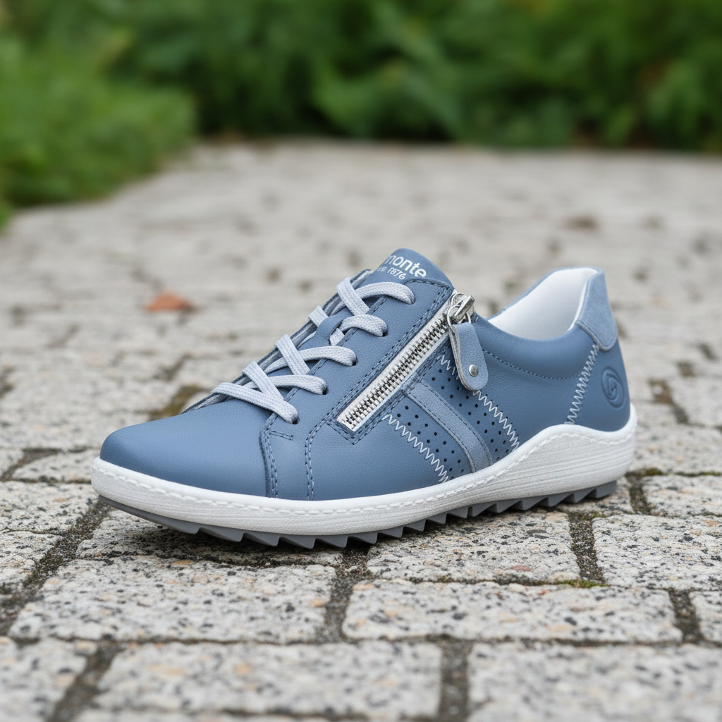 Remonte Women's Trainer - Blue - R1432-15