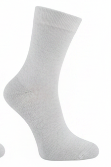 Ladies Flexi-Top Non Elastic Socks 3 Pack – White