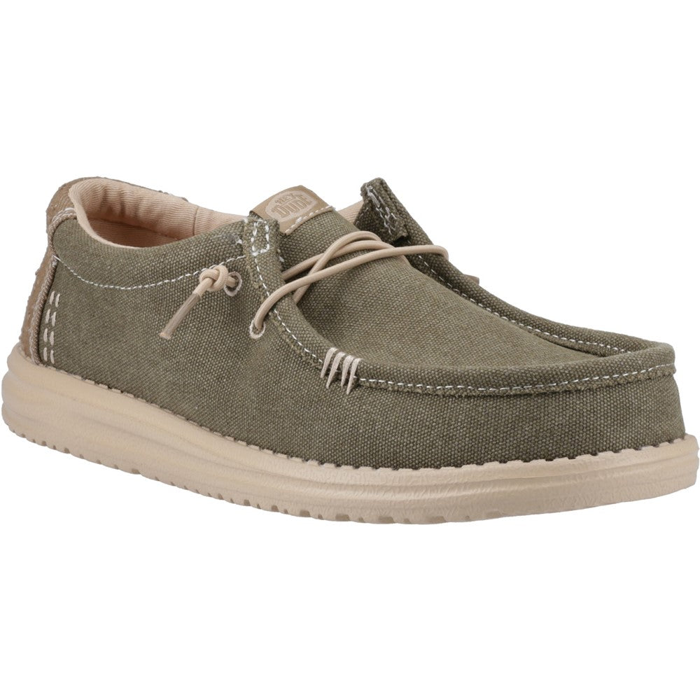Hey Dude Wally Workwear - Dusky Green