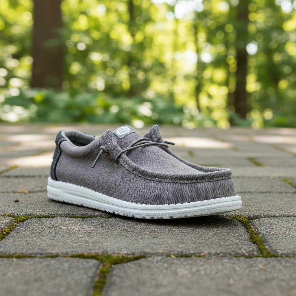 Hey Dude Wally Workwear - Granite Grey