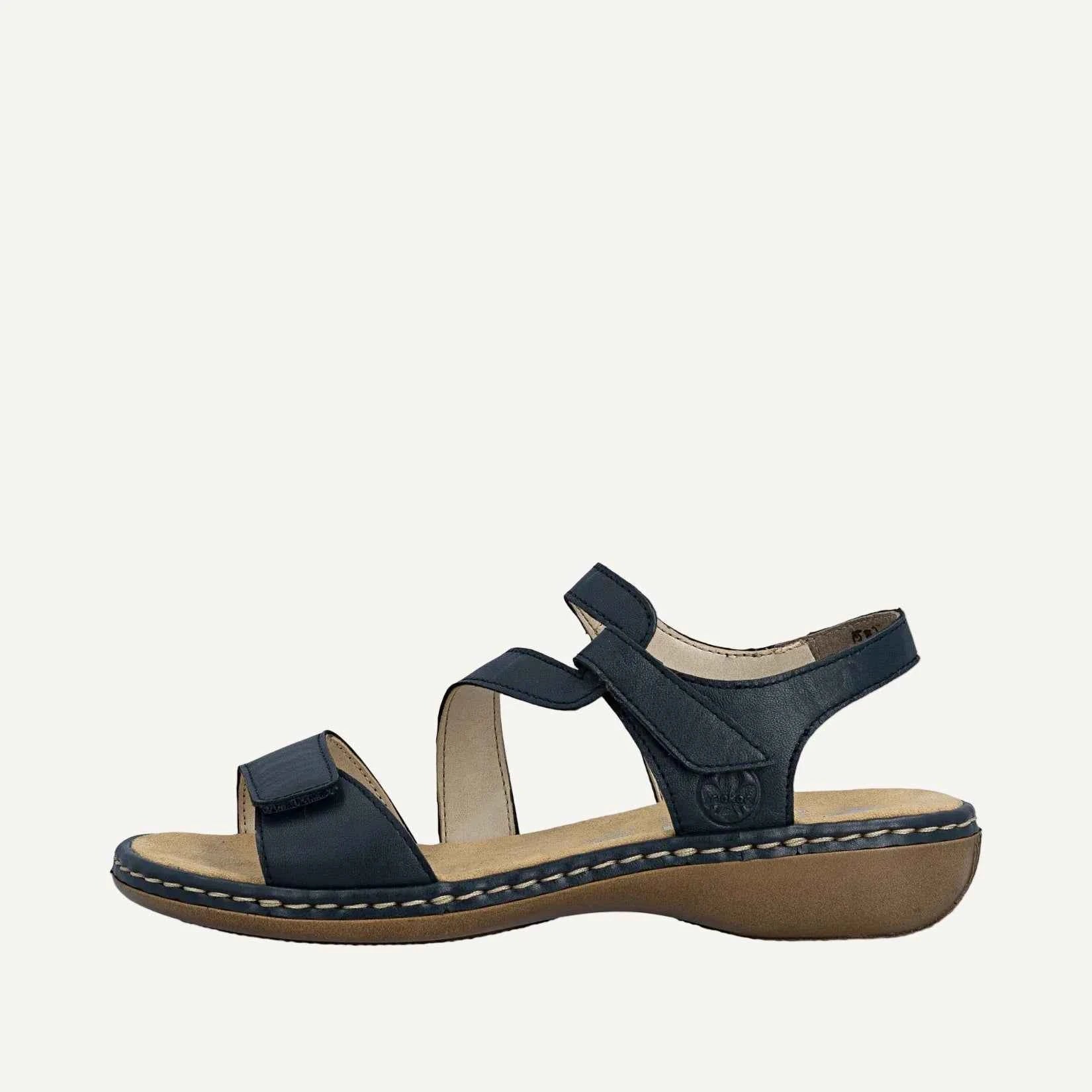 Rieker Women's Sandal - Blue  659C7-16