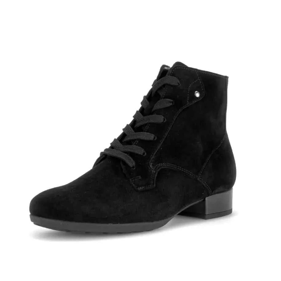 Gabor 8031.04 – Women's Ankle Boot – Black Suede – 8031.04.003